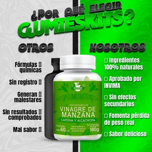 Gomitas Para Adelgazar Natural De Vinagr